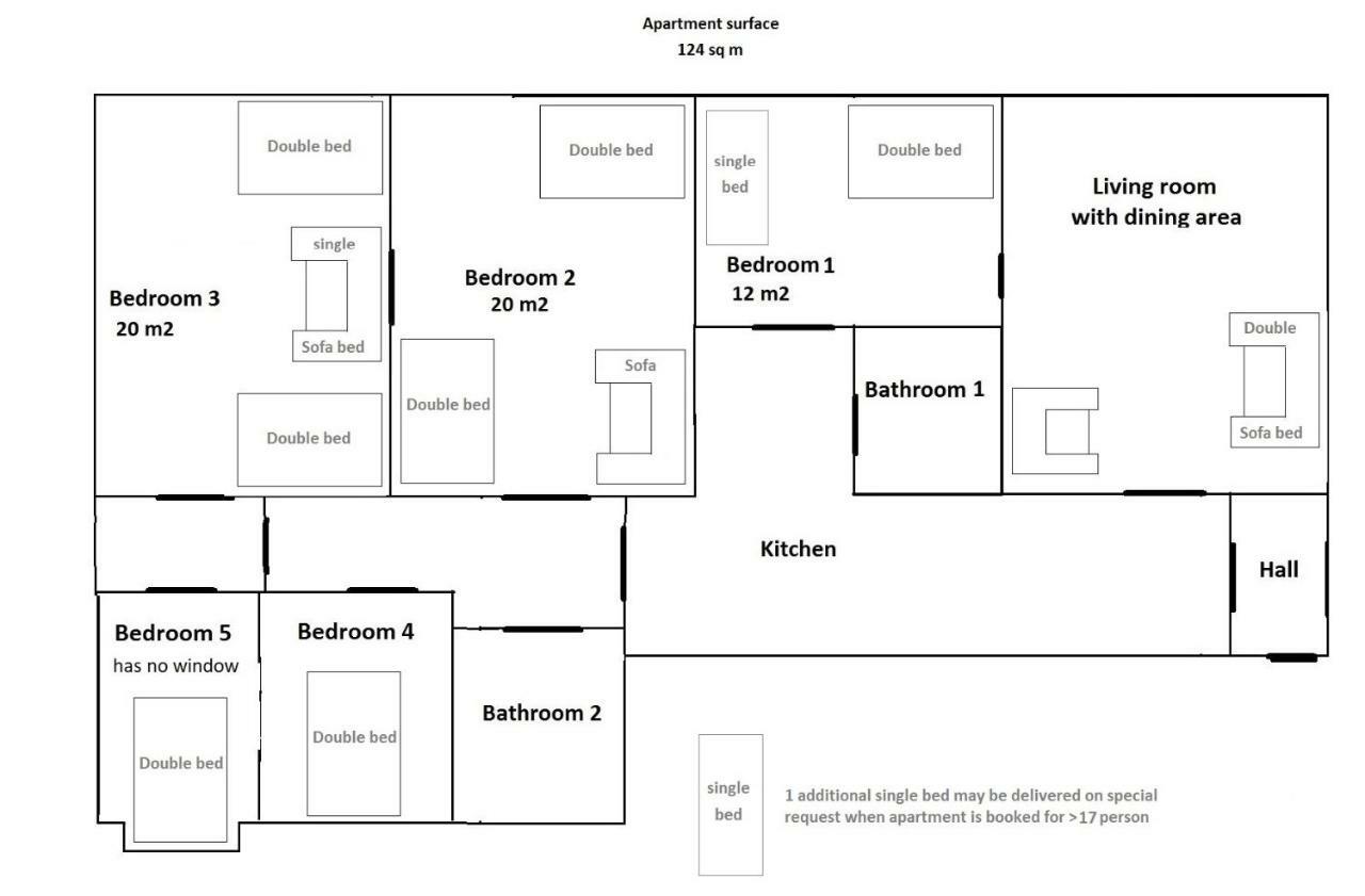 Apartments Studencka Street, Next To Planty Park Krakow Ngoại thất bức ảnh